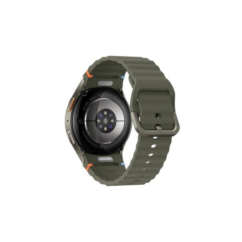 Detalle de Samsung Galaxy Watch7 4G LTE Verde: reloj inteligente para salud, deporte y autonomía