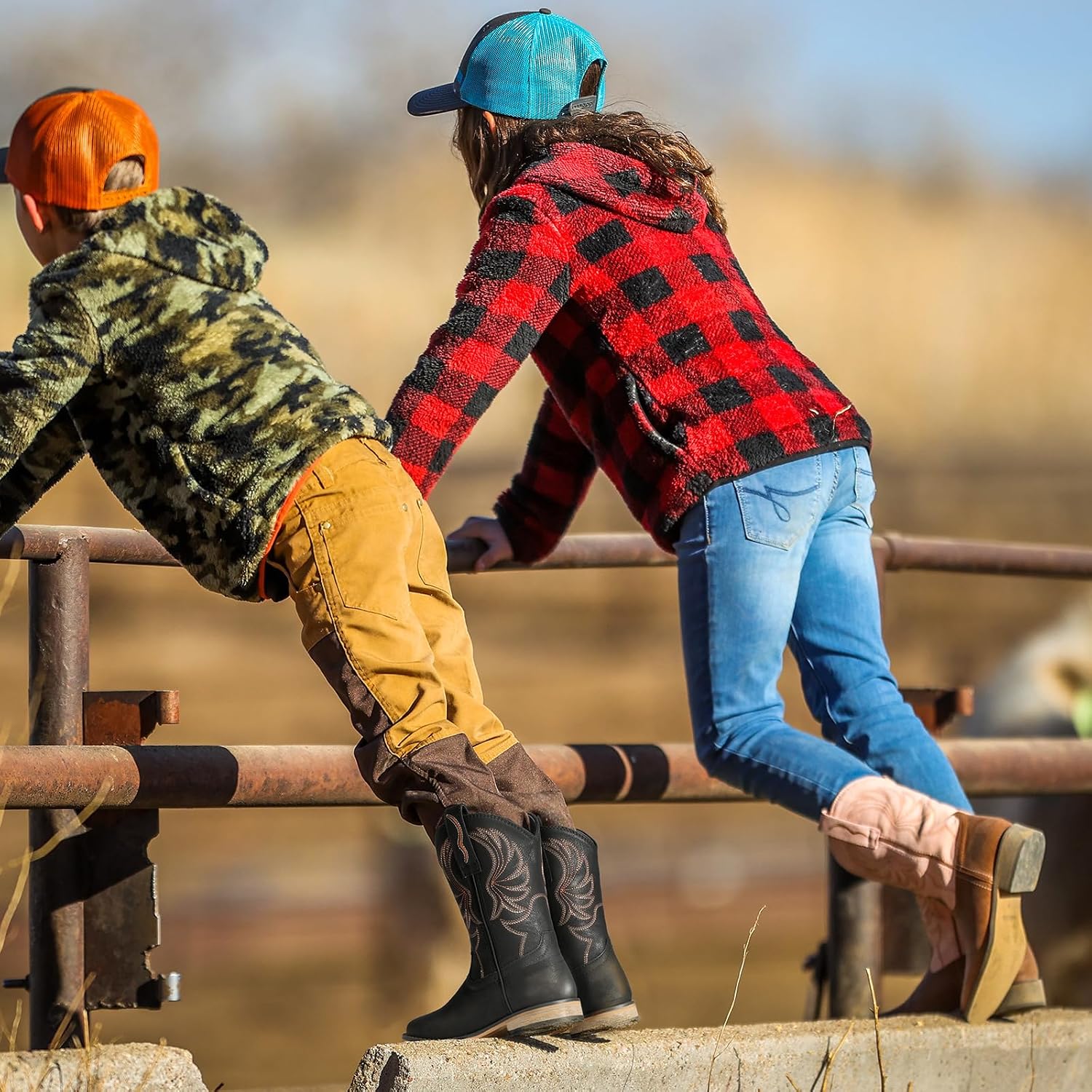 Detalle 2 de Rollda Kids Cowboy Boots Square Toe Toddler