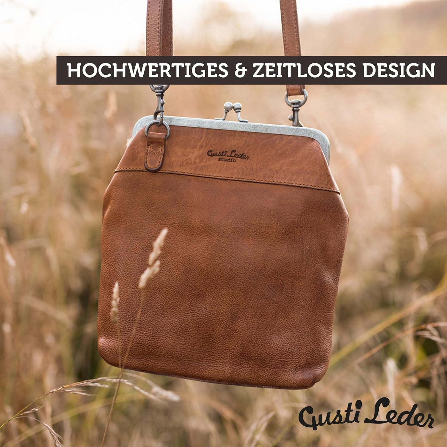 Thumbnail 4 de Gusti Leder Handtasche Mittelgroß Braun