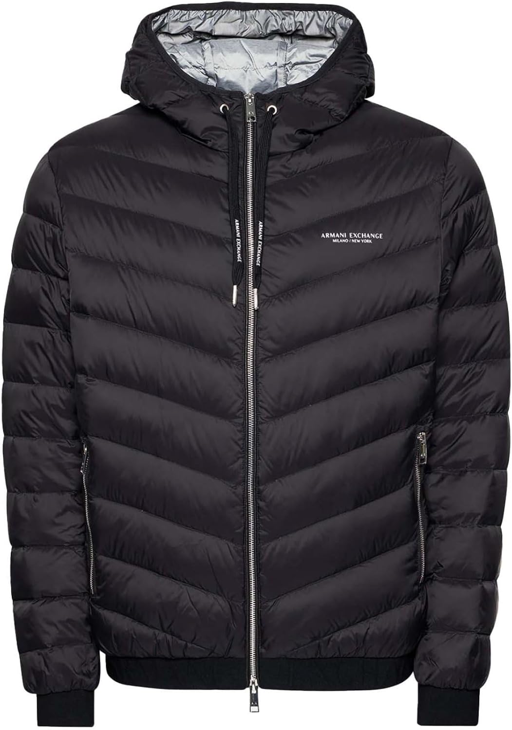 Thumbnail 6 de Armani Exchange men’s Milano/New York logo down coat with hood