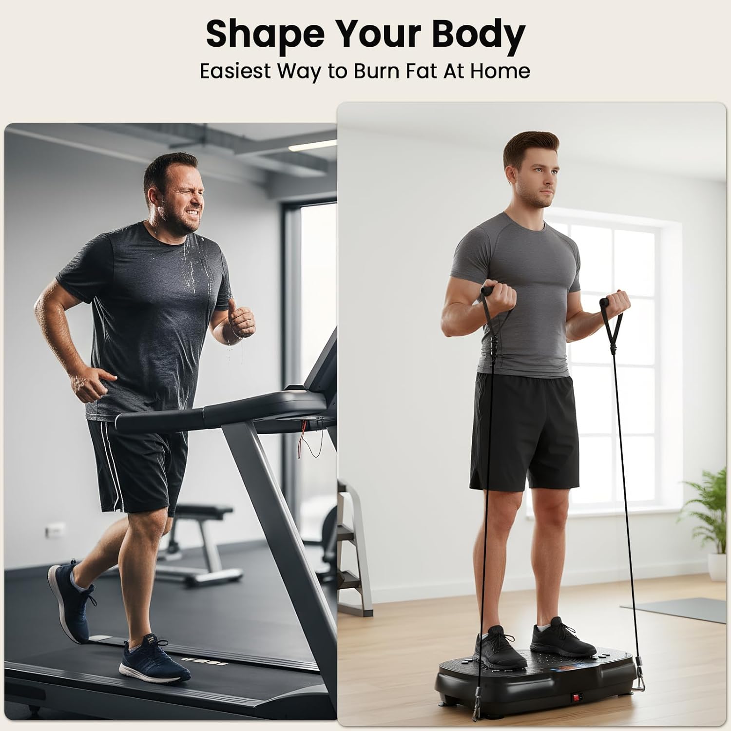 Thumbnail 2 de TISSCARE Vibration Plate 400lb Home Fitness