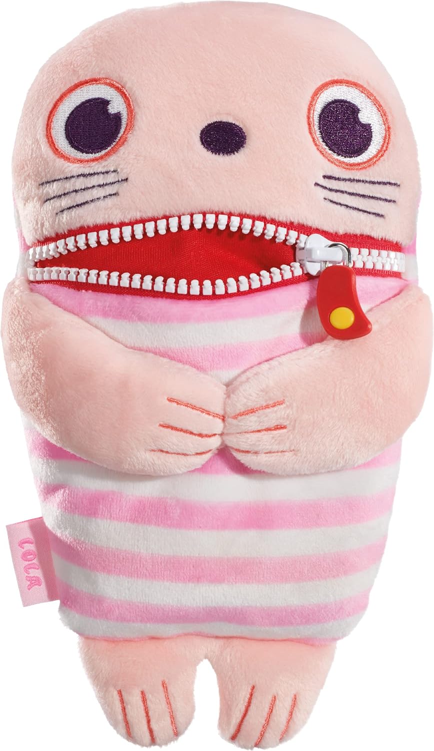Detalle de Schmidt Spiele 42640 Worry Eaters Sorgenfresser Lola – 21 cm Plüsch, Edition AHOI, bunt