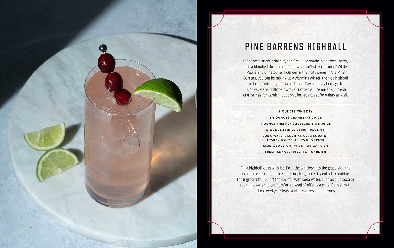 Thumbnail 1 de The Sopranos: The Official Cocktail Book, a TV-themed cocktail recipe book