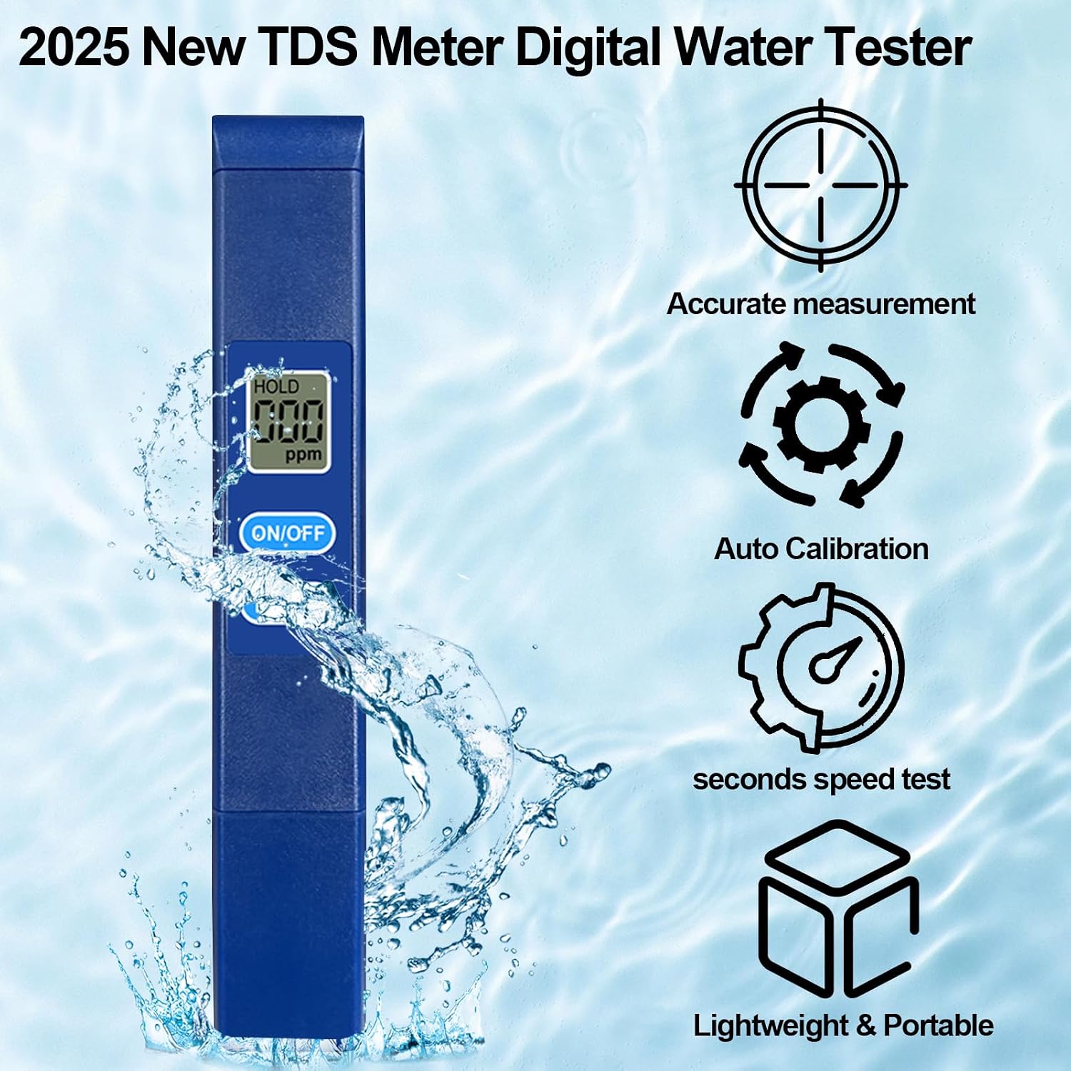 Thumbnail 4 de QNCIGER TDS Meter 0โ9990 ppm digital tester ๐ง