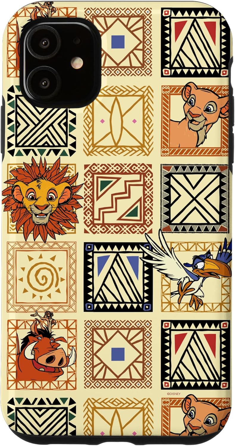 Thumbnail 6 de Coque iPhone X/XS Disney Le Roi Lion 30e anniversaire – Simba Friends, deux pièces