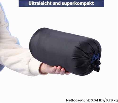 Thumbnail 6 de REDCAMP Camping Kopfkissen Komprimierbar 30x40cm, leicht & weich, Blau