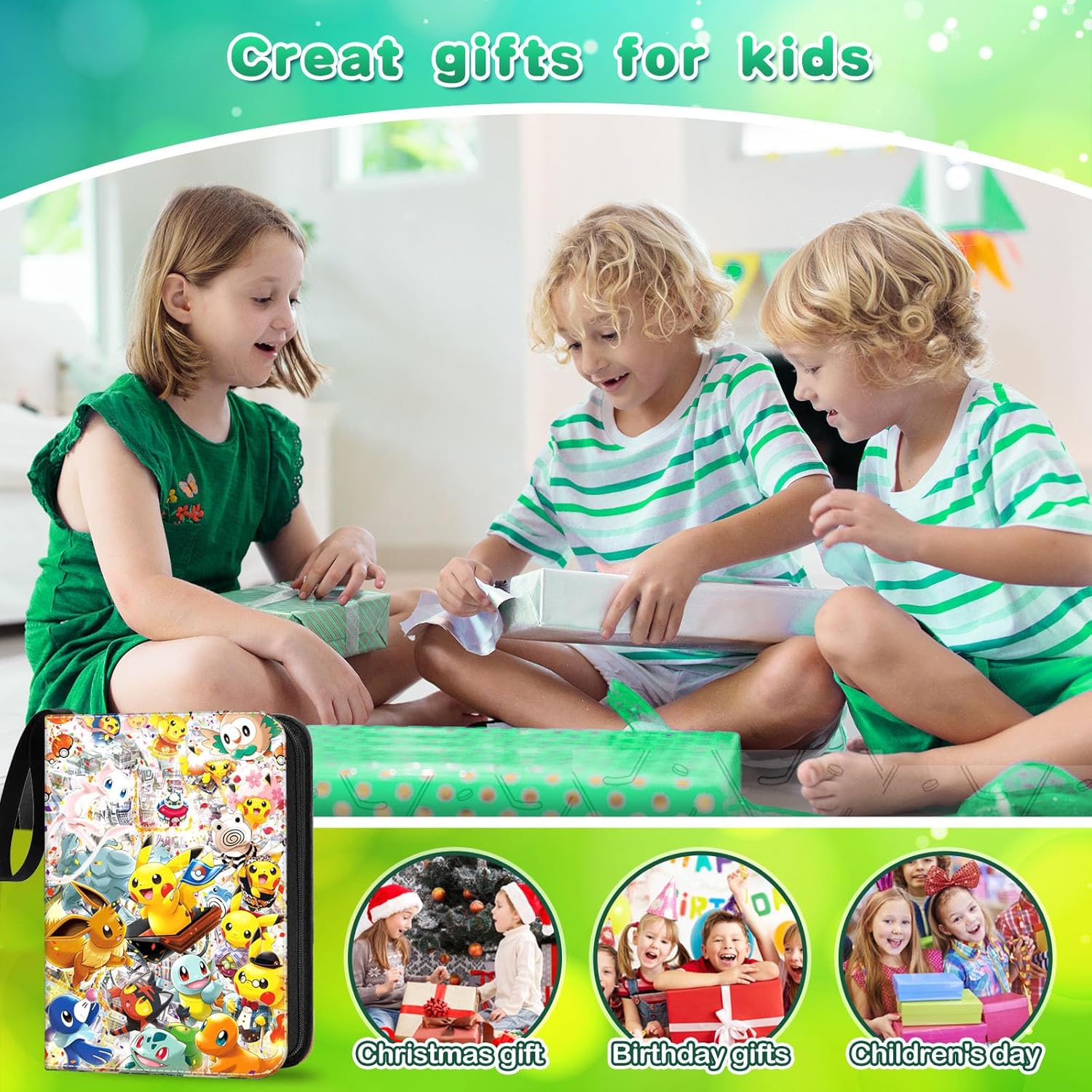 Thumbnail 6 de Sammelalbum für Karten 400 Karten Kapazität