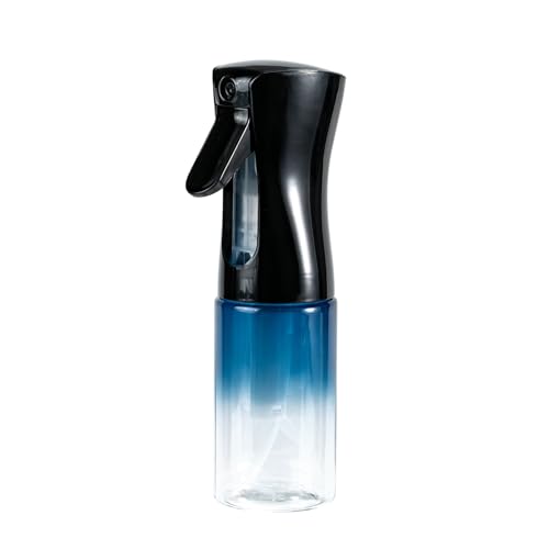 Detalle de Uervoton Sprühflasche für Haare, 200 ml – feiner Nebel, 360°-Sprühen, nachfüllbar (Blau)