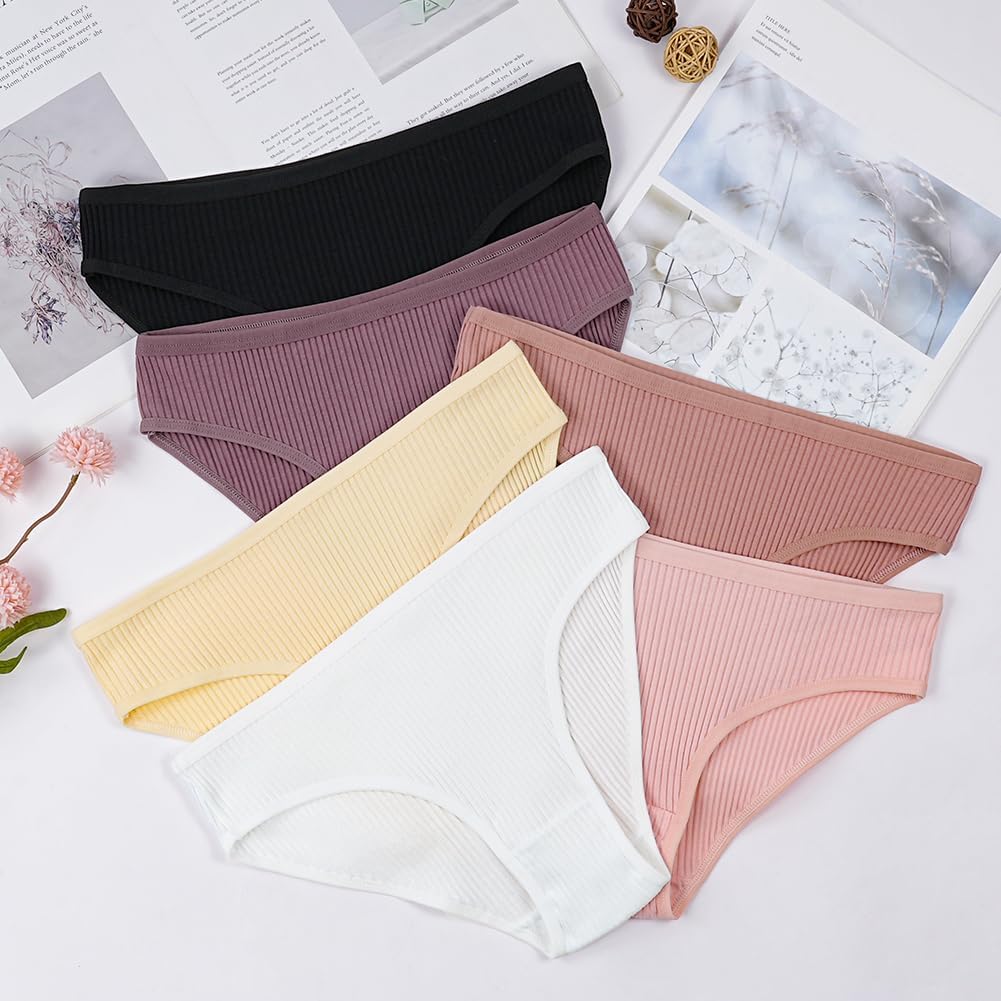 Thumbnail 5 de Flintronic 6 slip donna in cotone elasticizzato, vita medio-bassa (confezione da 6)