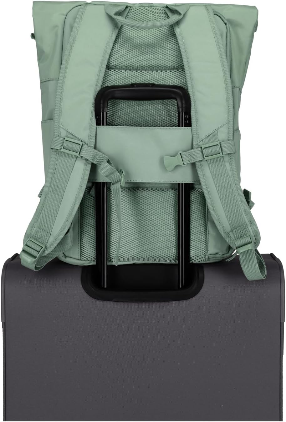 Detalle 2 de Travelite BASICS Zaino da viaggio con roll-top, 35 L, per laptop 15,6" (60 cm)