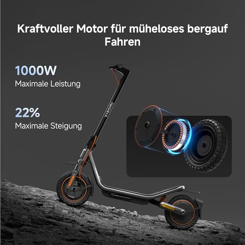 Detalle de Xiaomi E-Scooter 6 Pro mit Deutscher Straßenzulassung – Geländetauglicher E-Scooter mit 70 km Reichweite