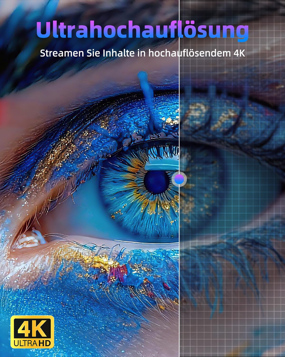 Thumbnail 3 de Micro HDMI auf HDMI Kabel 2m 4K@60Hz