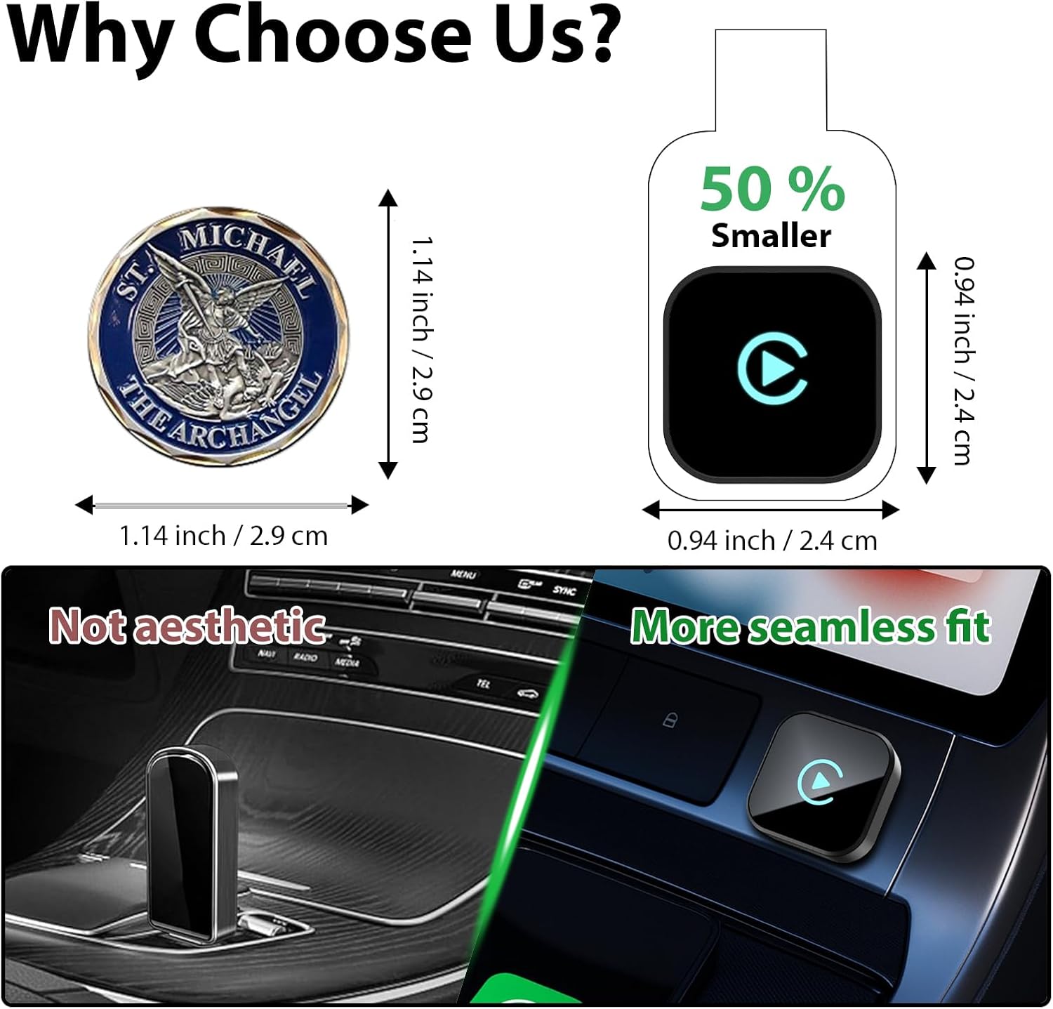 Thumbnail 3 de Sunweyer S40 Super Mini CarPlay Adapter