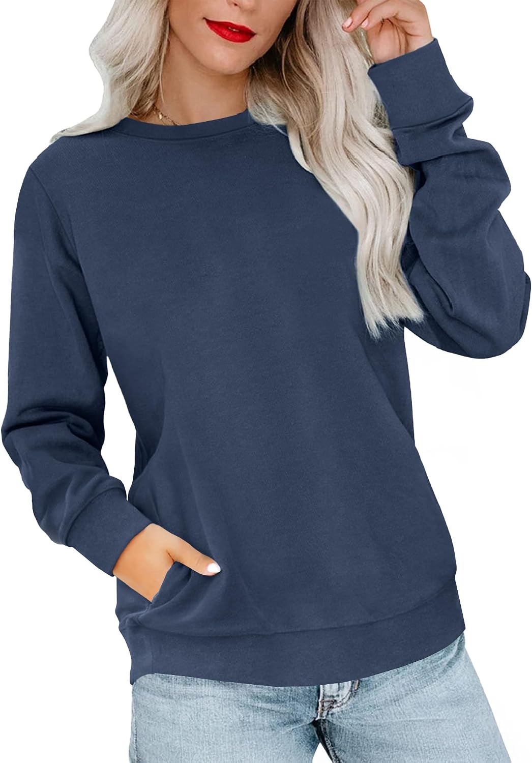 Thumbnail 1 de RUMIA Crewneck Fall Sweatshirt for Women