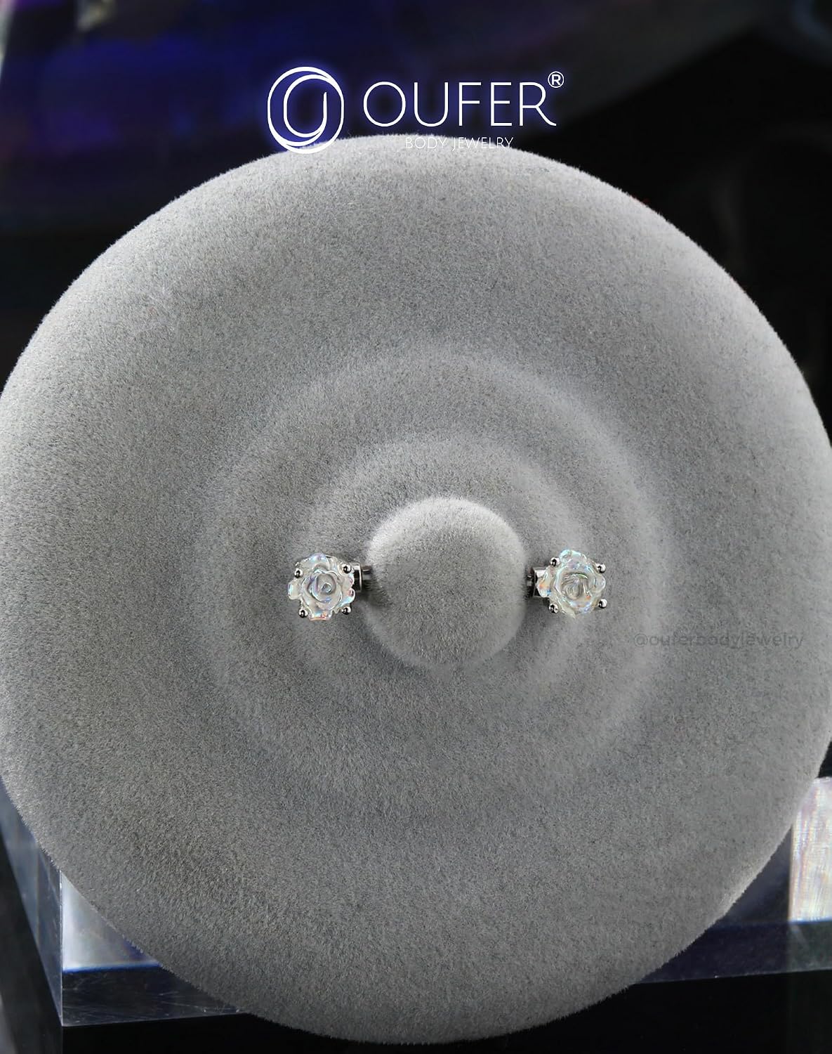 Thumbnail 5 de OUFER Barres 316L 14G 14 mm Mamelon Fleur