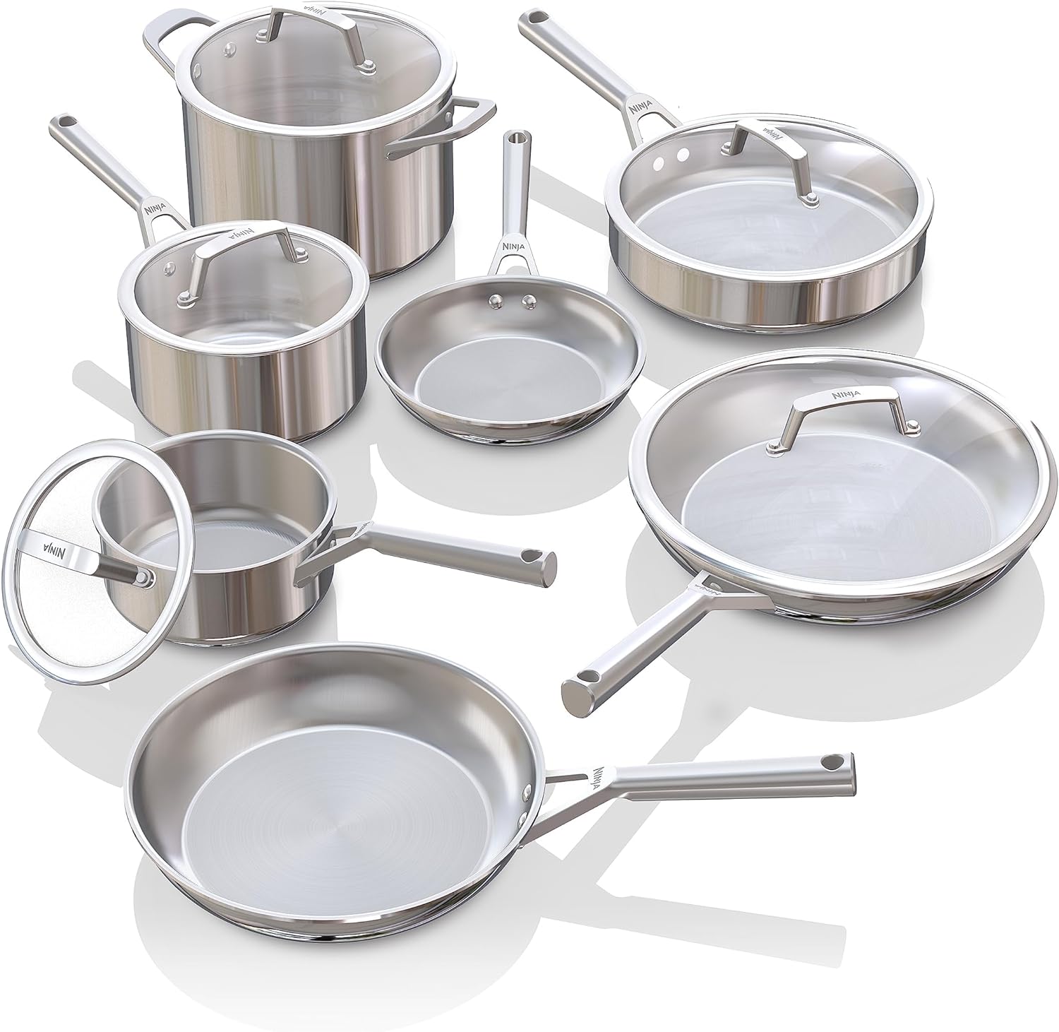 Detalle de Ninja EverClad C99012 12-Piece Stainless Set