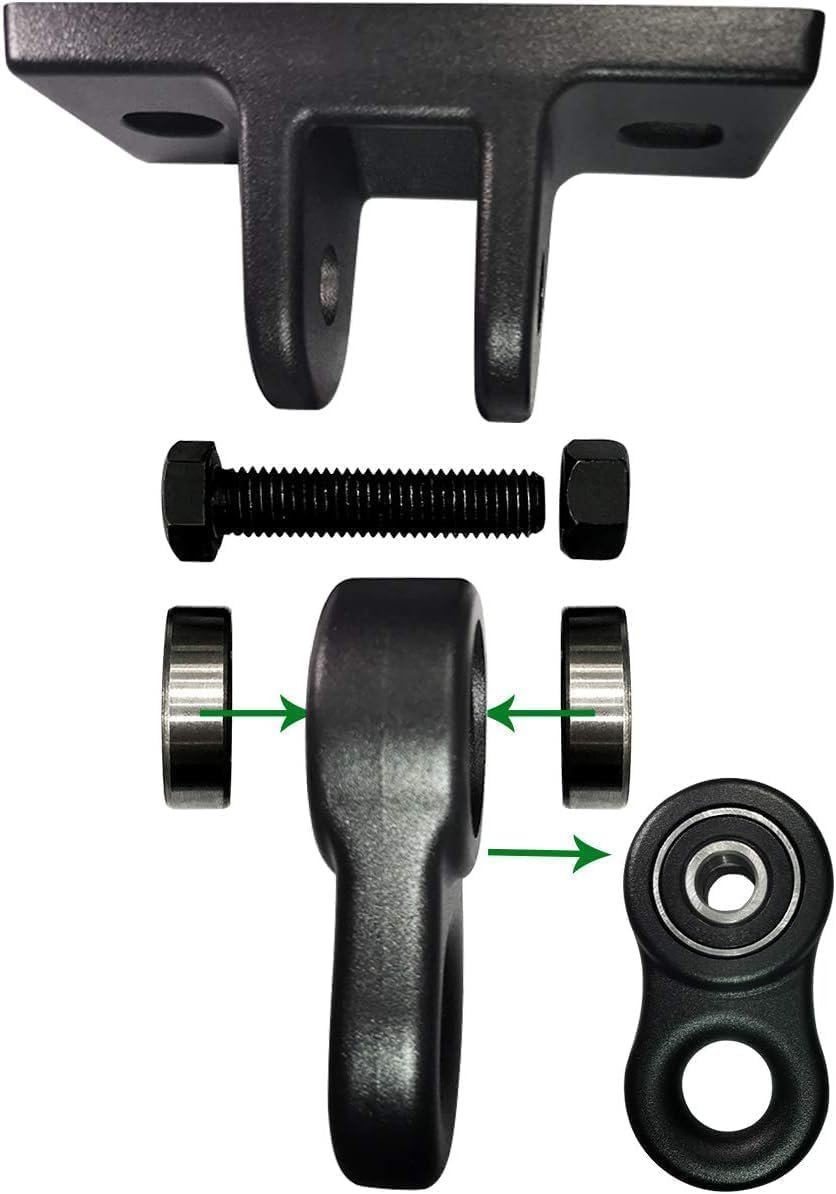 Thumbnail 2 de ABUSA Heavy Duty Swing Sets Brackets Kit with A-Frame Brackets, Swing Seats, Hangers & Hardware (B007)