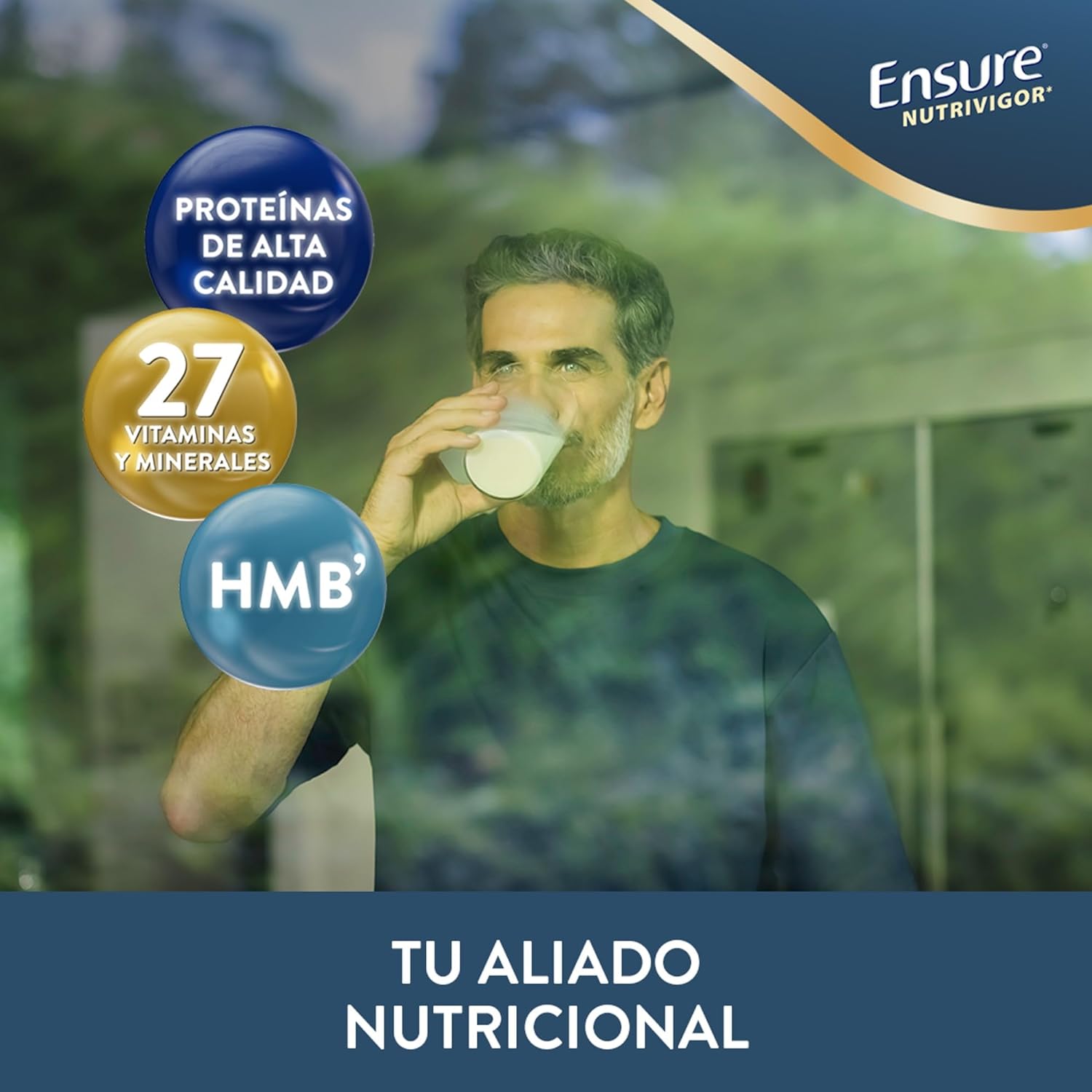 Thumbnail 5 de Ensure Nutrivigor 🥛 Complemento con Proteínas y Vitaminas, 400 g