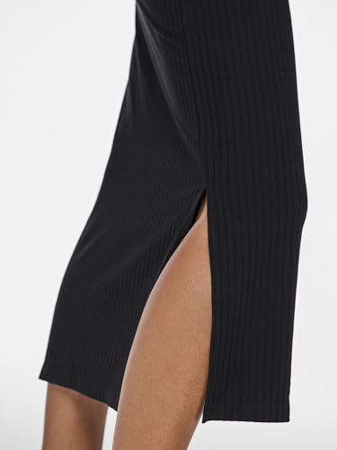 Detalle 2 de PIECES Pckylie Falda midi negra XL
