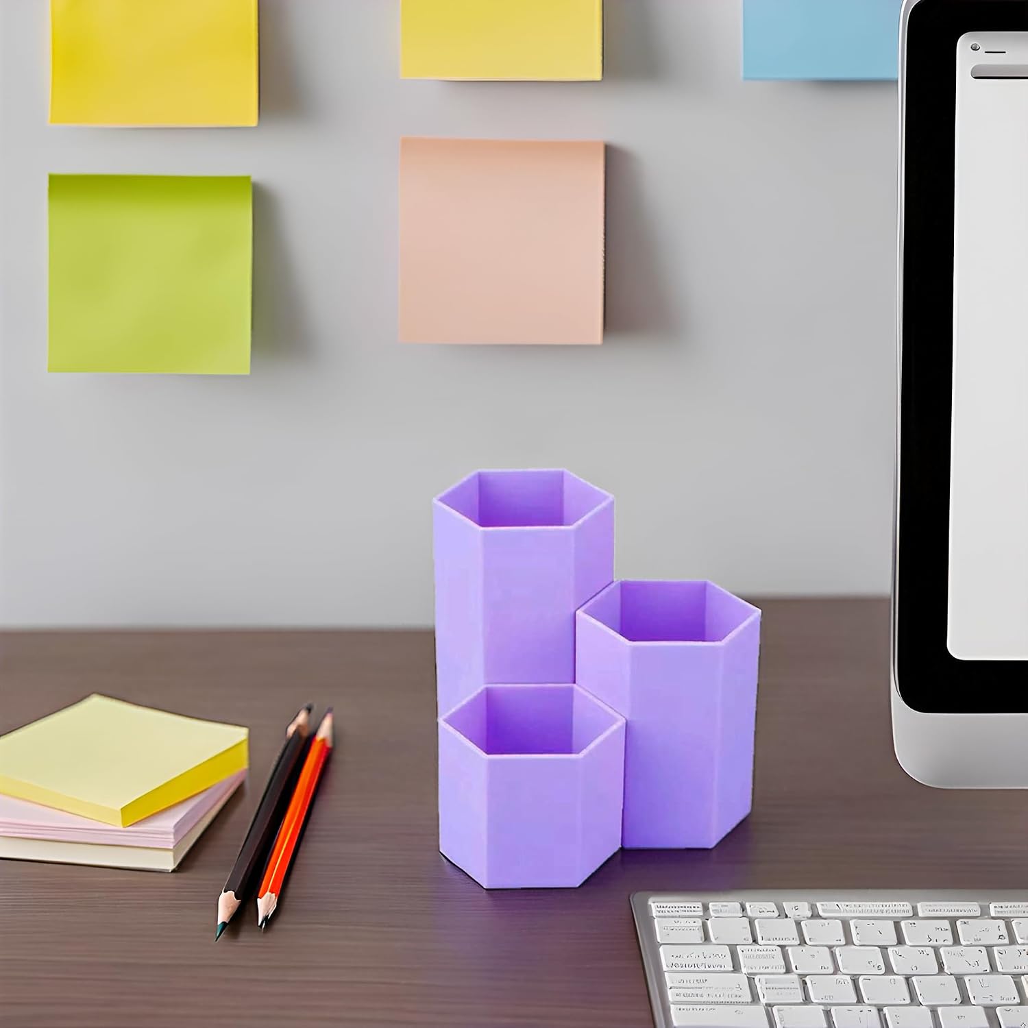 Thumbnail 6 de Saikvi Triangular Desk Pen Holder