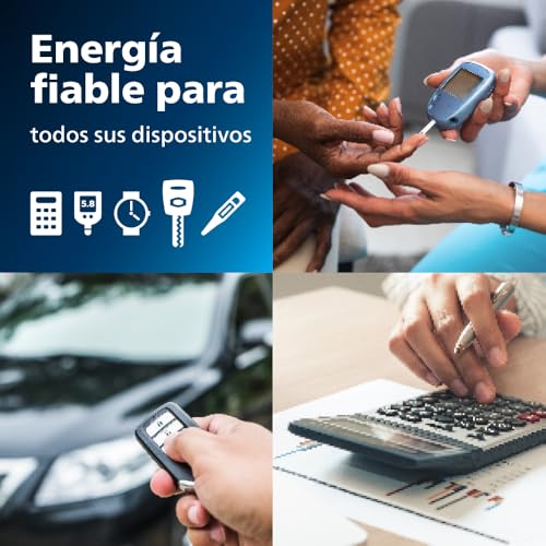Thumbnail 1 de Philips Lithium CR2032 3V – Paquete de 12 pilas de litio para relojes, mandos a distancia y calculadoras