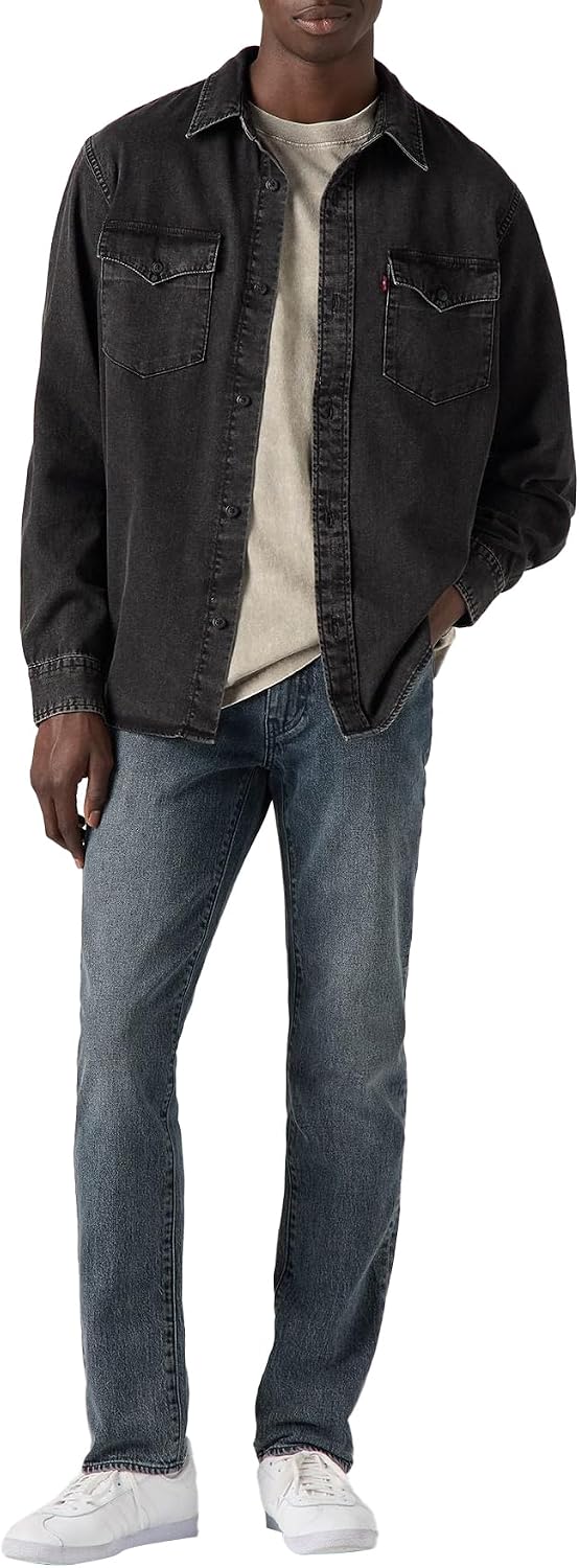 Detalle 1 de Levi's 511 Slim Fit Black Stone