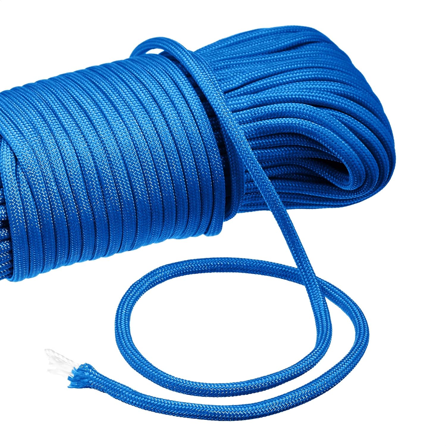 Detalle de Amazonベーシック AB430NPCL パラコード 550タイプIII 7芯 4mm×30m ブルー