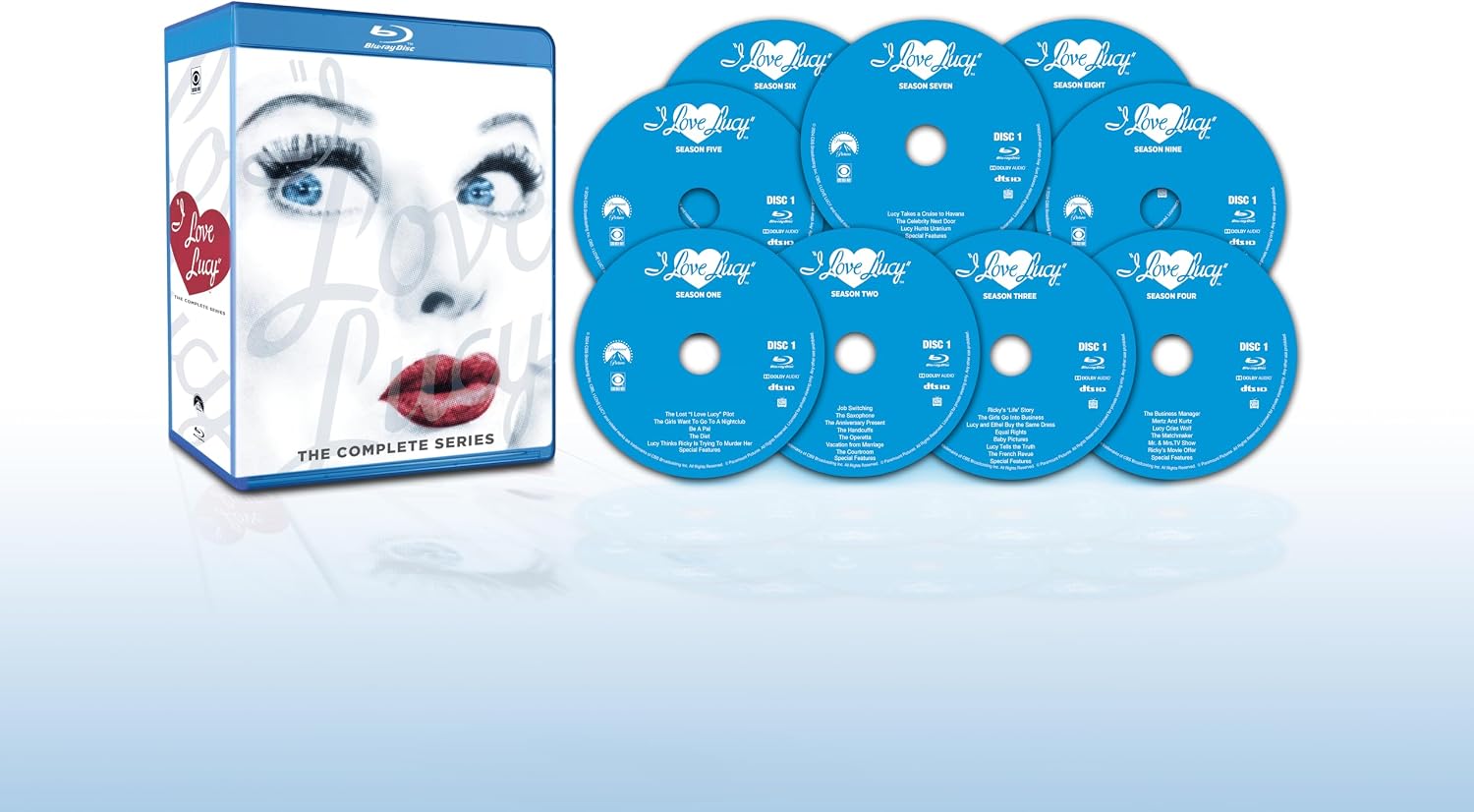 Detalle 2 de I Love Lucy: The Complete Series Blu-ray Collection with Remastered Extras