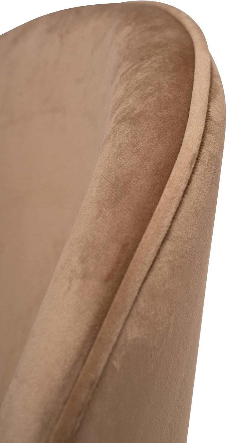 Detalle 2 de DMORA Stinson, set 2 sedie in velluto beige