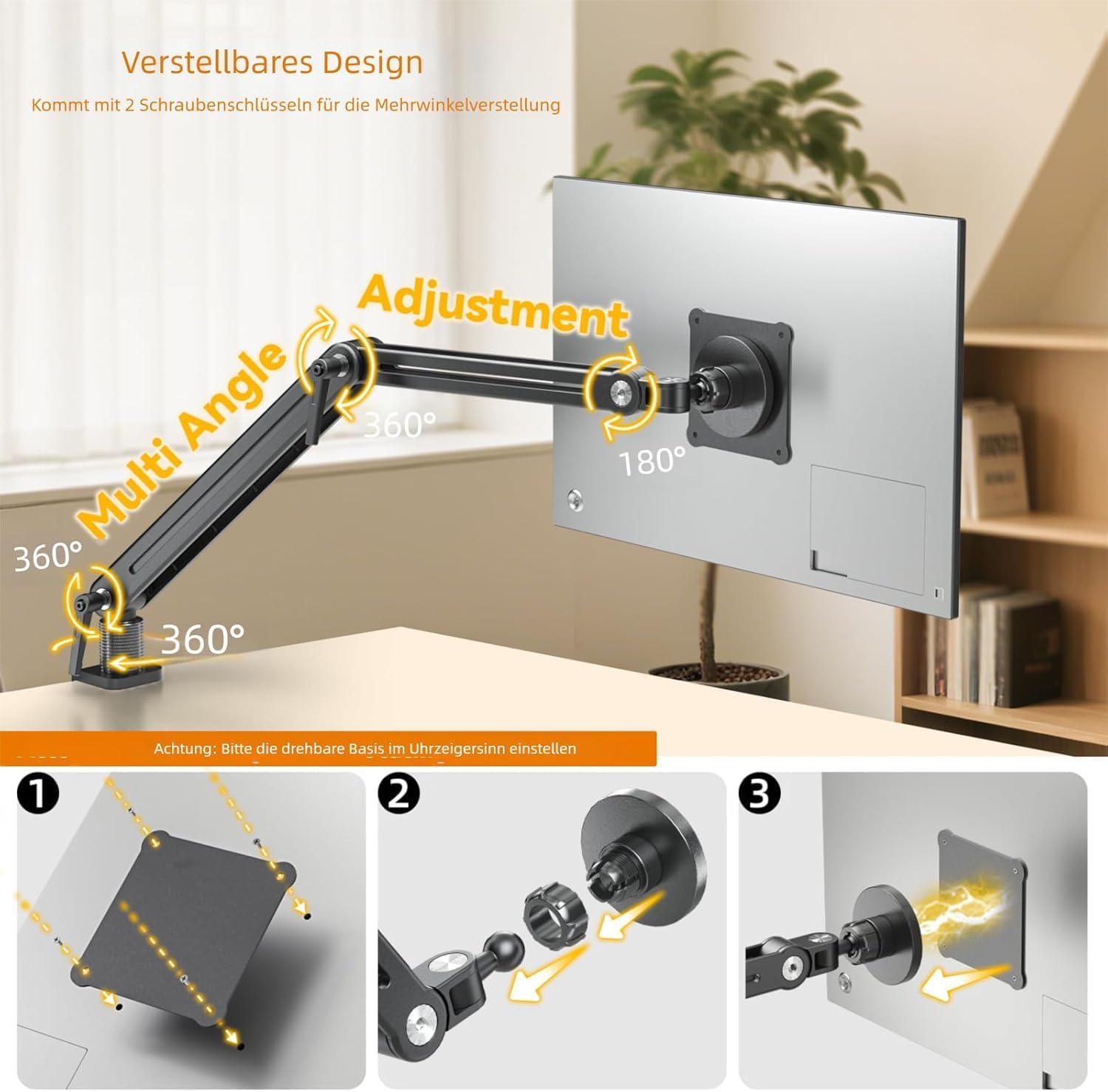 Thumbnail 6 de Feising Tablet‑Halterung mit 360° Drehung