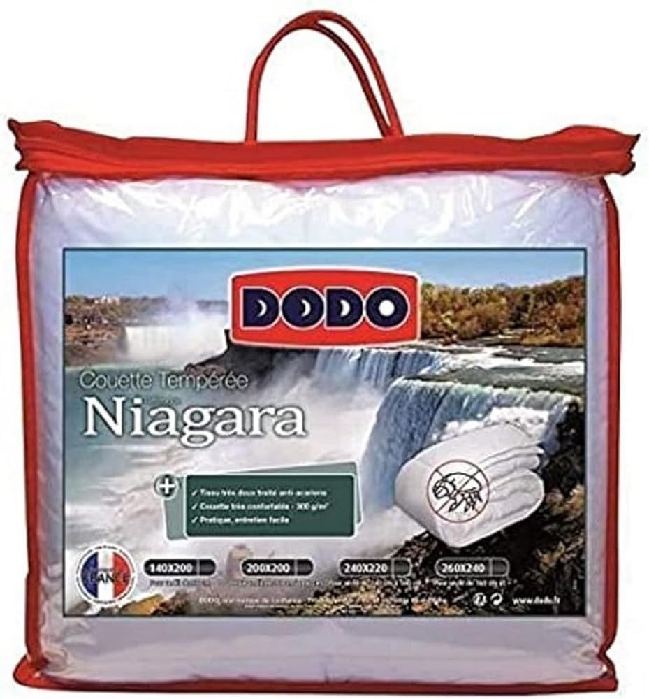 Detalle de DODO Couette Tempérée Niagara 140x200 cm pour 1 personne