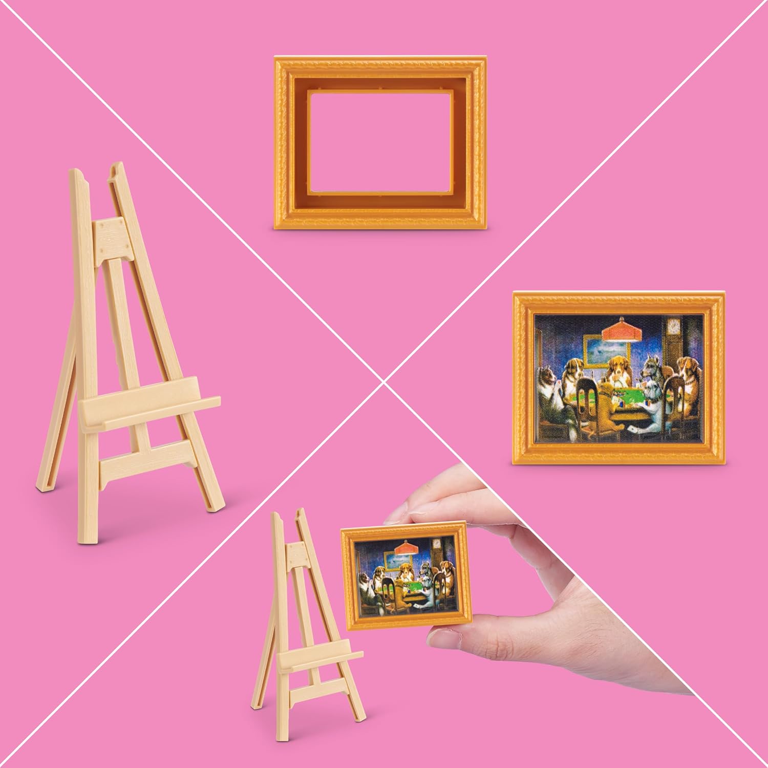 Thumbnail 4 de Mini Brands Create Mini Masterpieces Series 1, Capsule 2 Pack – ZURU: una mini-galleria di opere famose