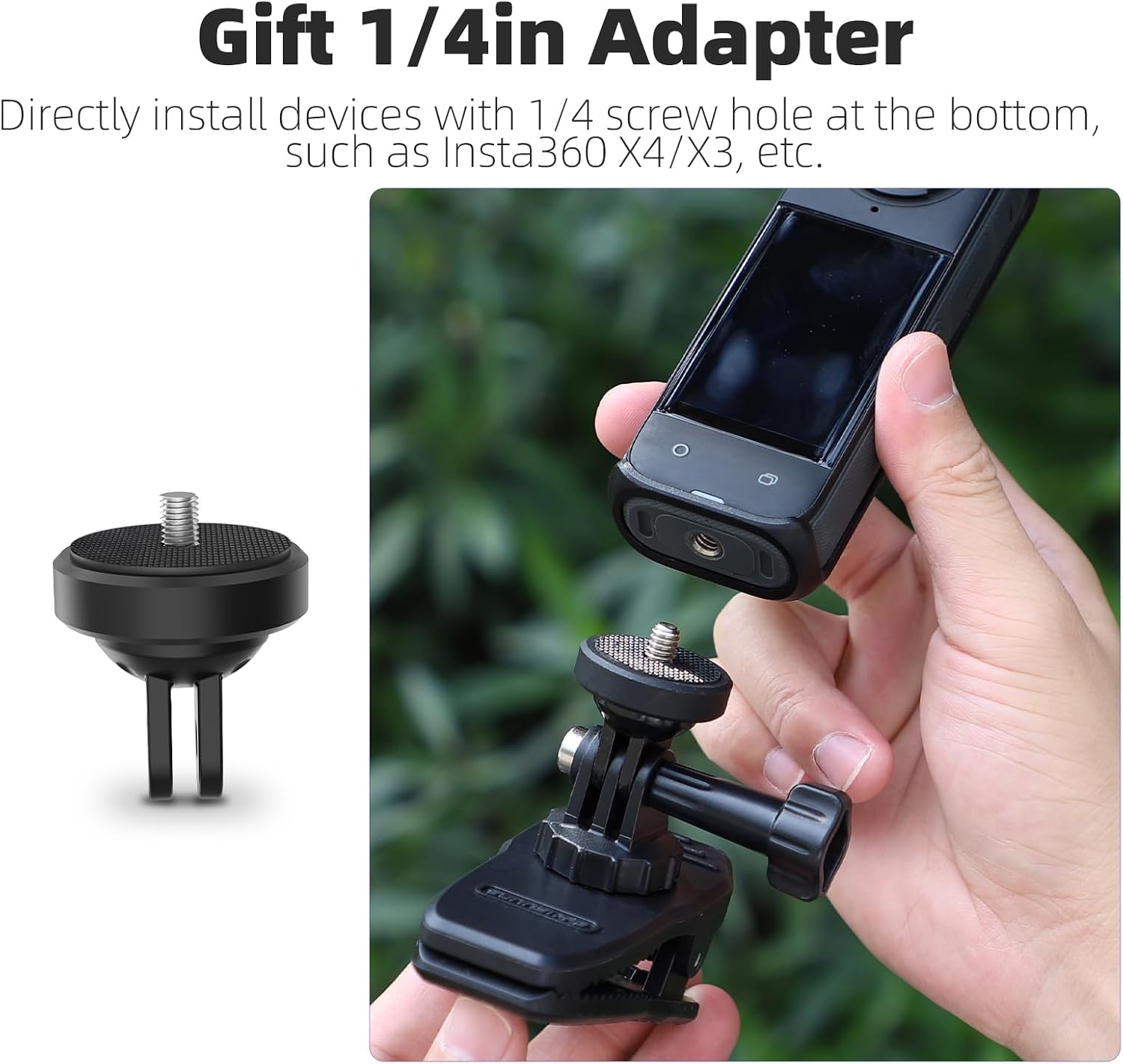 Thumbnail 5 de LHPHEIX Magnetic Backpack Clip Mount 360°