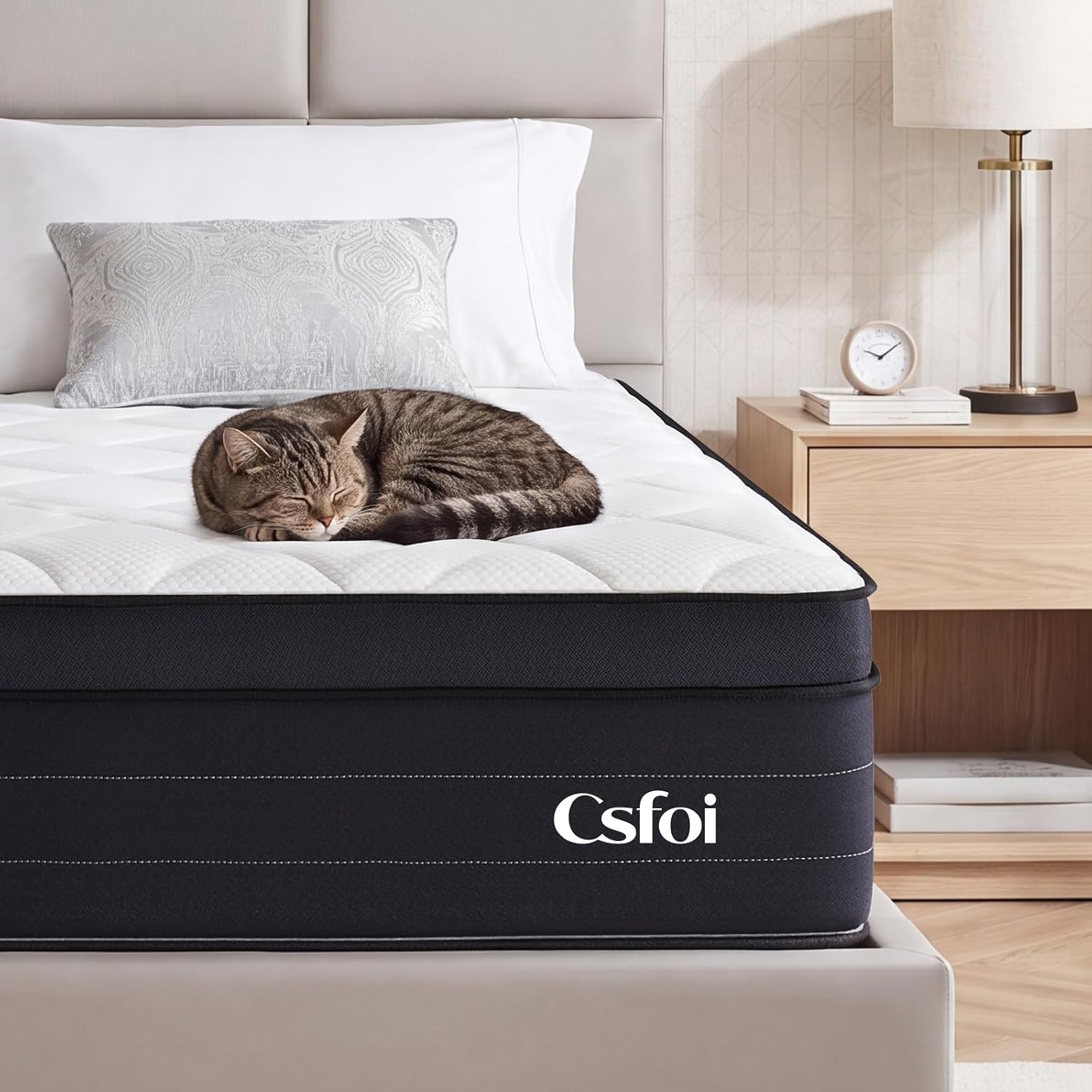 Detalle de CSfoi Queen Mattress 12-Inch