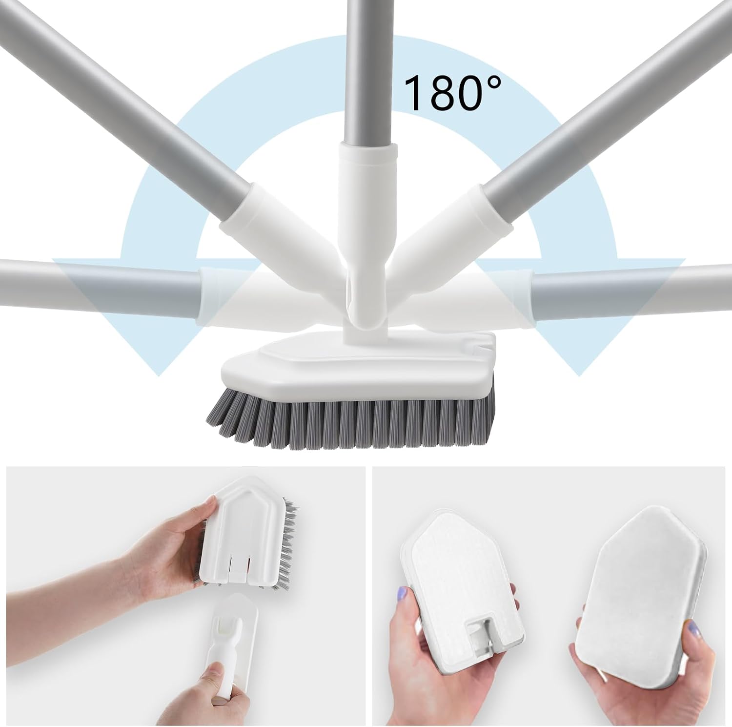 Detalle 2 de Mitclear Shower Scrub Brush 3-in-1