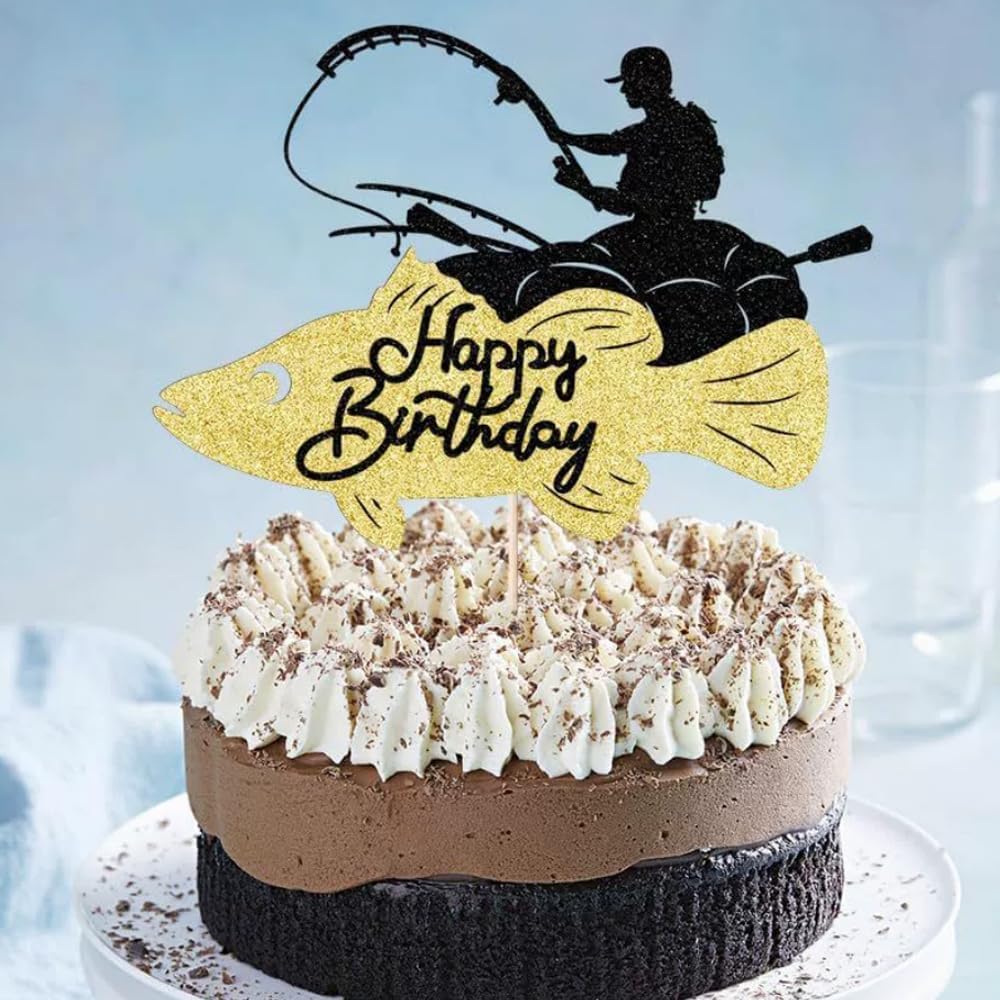 Thumbnail 2 de Silars Angler Cake Topper 1 Stück 🎂