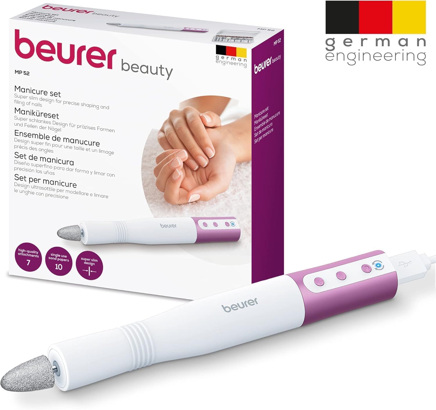 Thumbnail 5 de Beurer MP 52 set manicure 15.000 rpm
