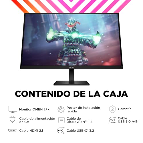 Thumbnail 7 de HP OMEN 27k Monitor gaming 27" 4K 144 Hz 📺