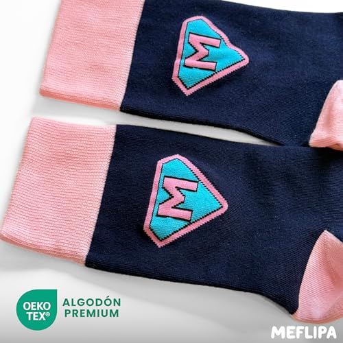 Thumbnail 5 de MEFLIPA Calcetines divertidos para mujer en caja de regalo (talla única ajustable 35-42)