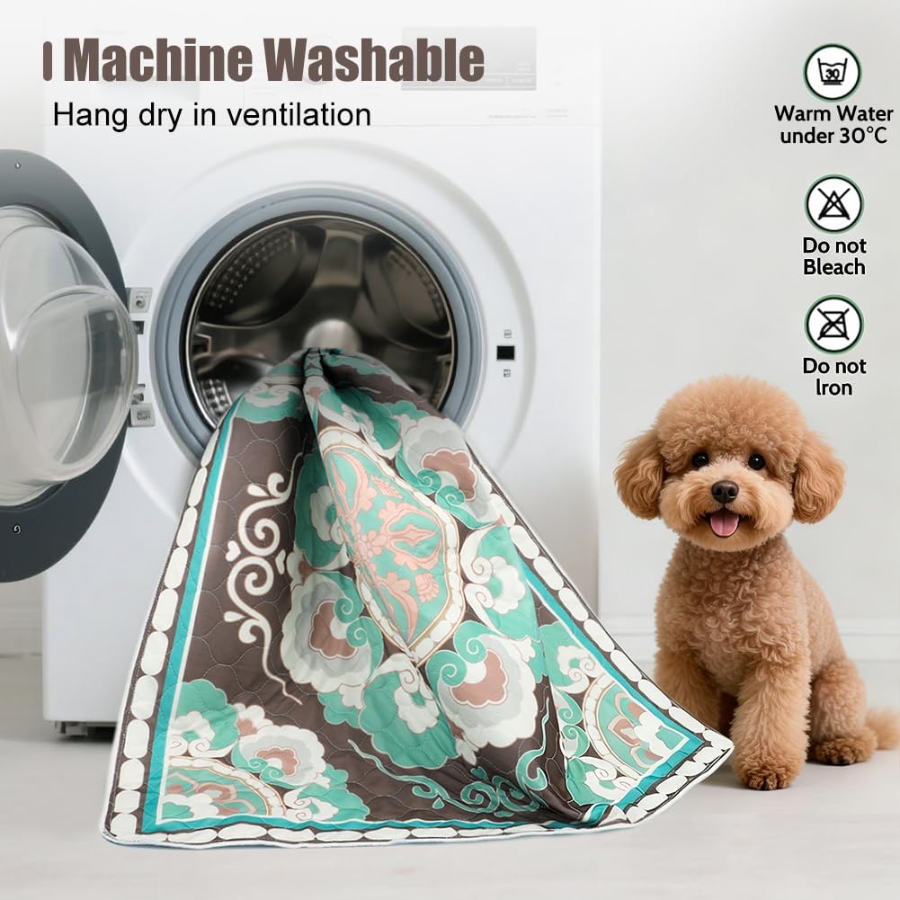 Thumbnail 6 de Deamoser Extra Large Washable Dog Pad 160 x 160cm – XL Reusable Whelping Mat for Large Dogs