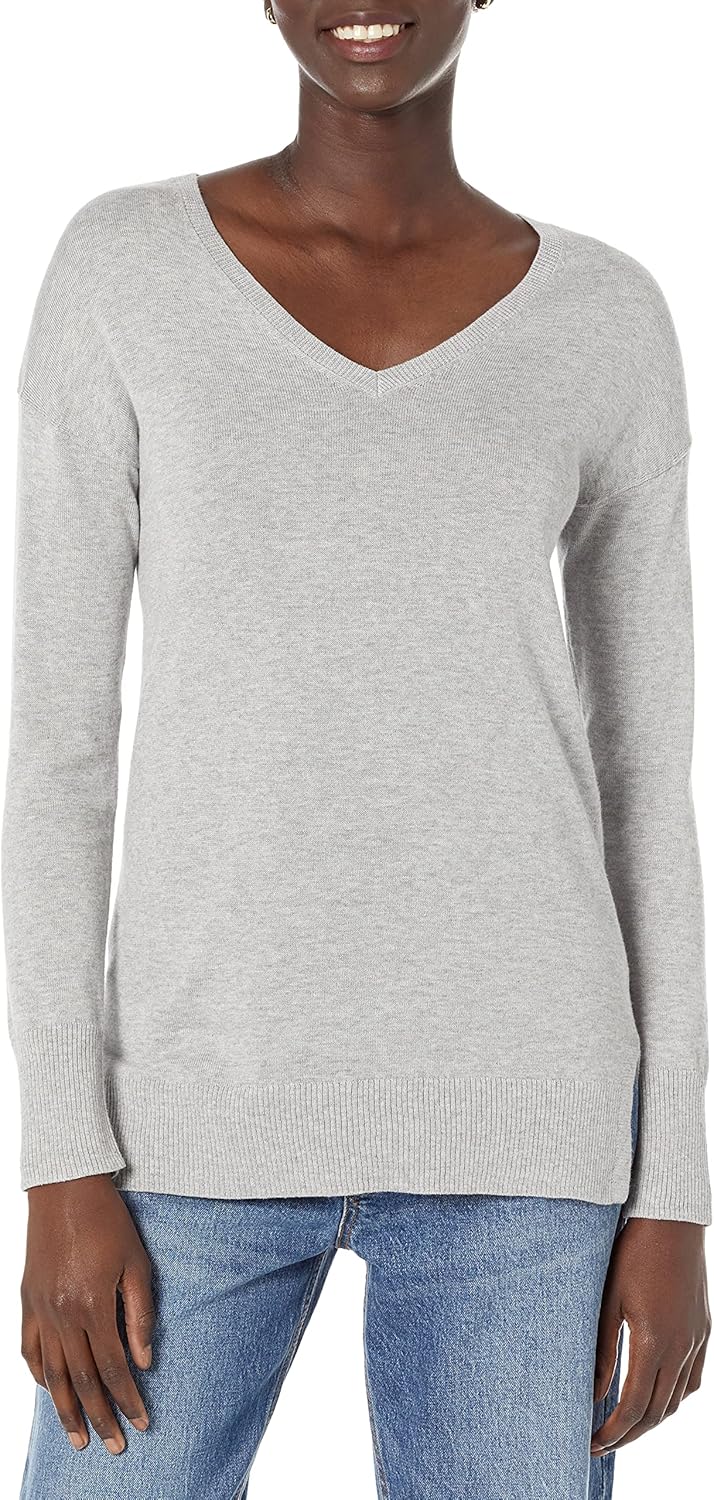 Amazon Essentials Pull tunique manches longues 👚