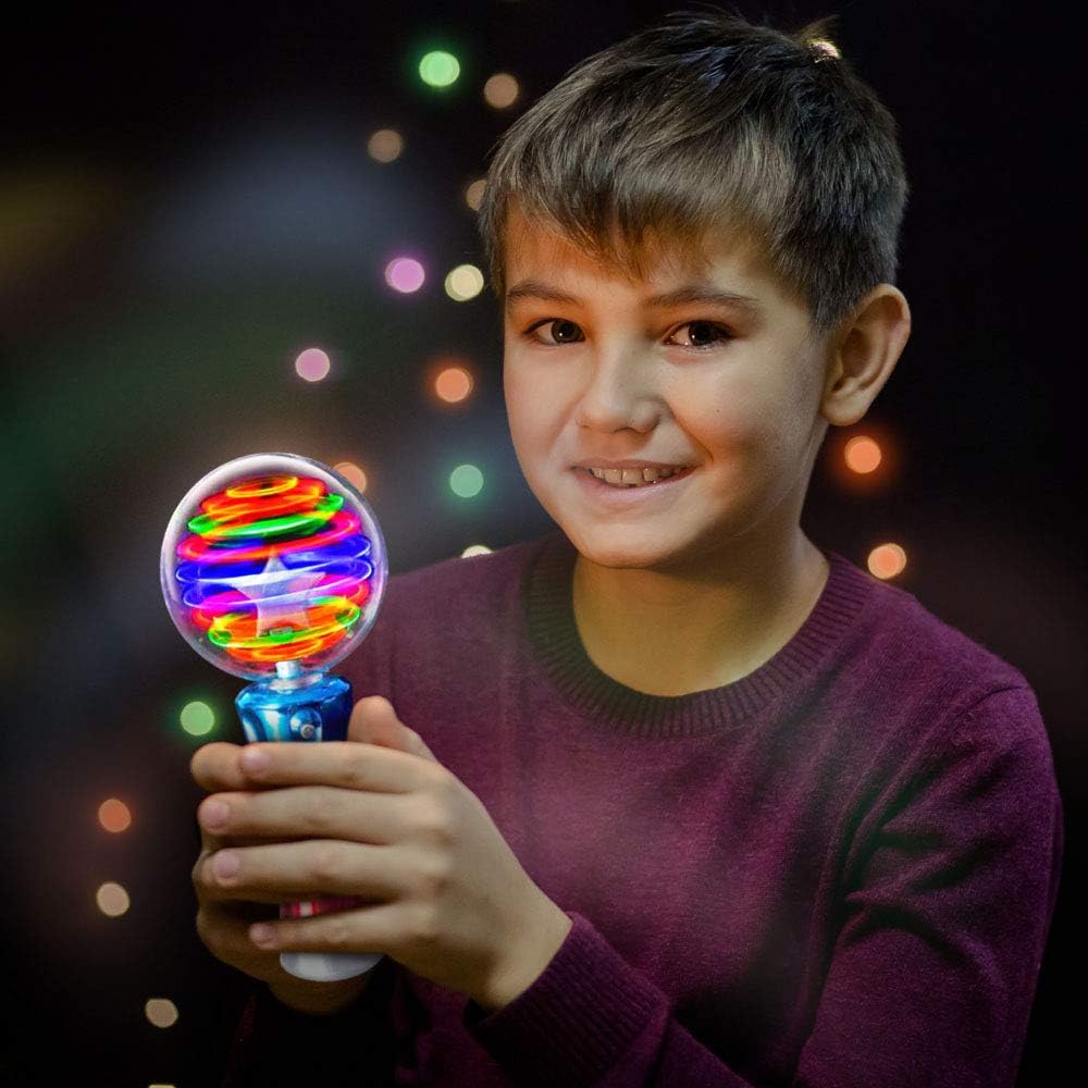 Thumbnail 4 de ArtCreativity Spinning Light Up Toy Wand 7.5