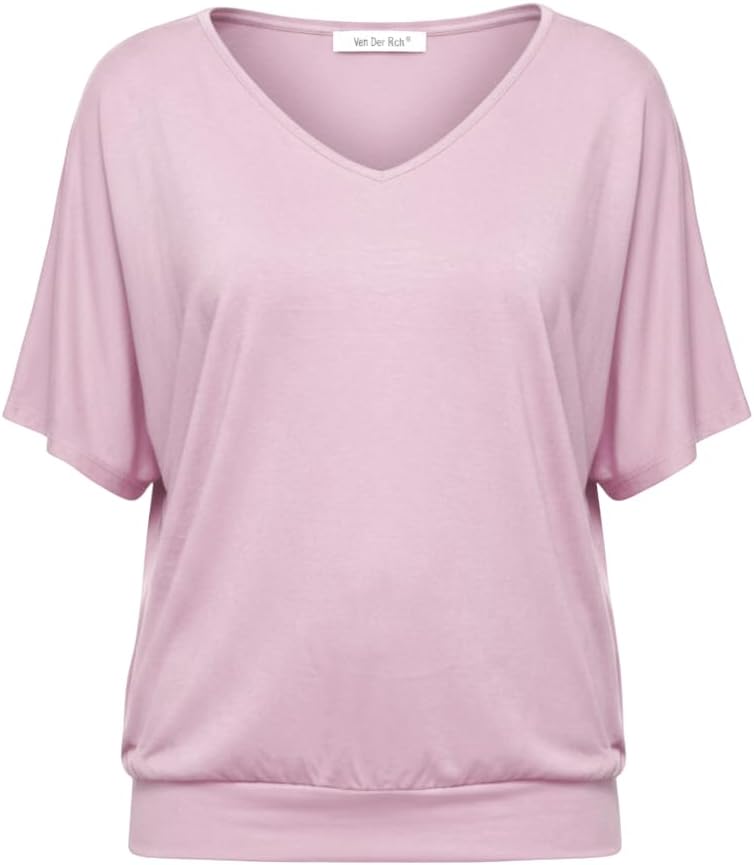 Thumbnail 2 de Van Der Rich T-Shirt „Raffinierte Einfachheit“ für Damen mit Fledermausärmeln