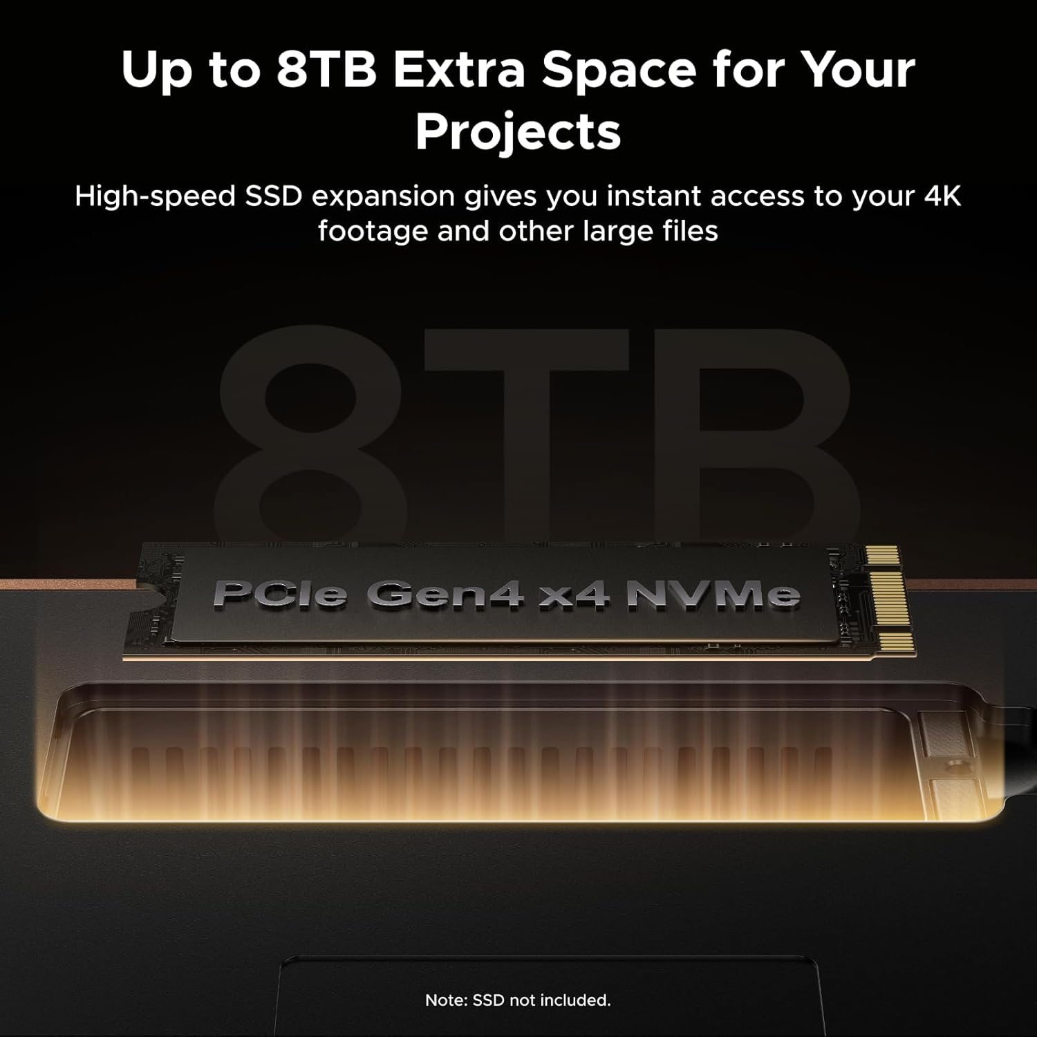 Thumbnail 3 de UGREEN Maxidok Thunderbolt 5 Docking Station (Revodok 17-in-1 TB5 Dock) – 120Gbps, 8TB NVMe slot, 2.5GbE