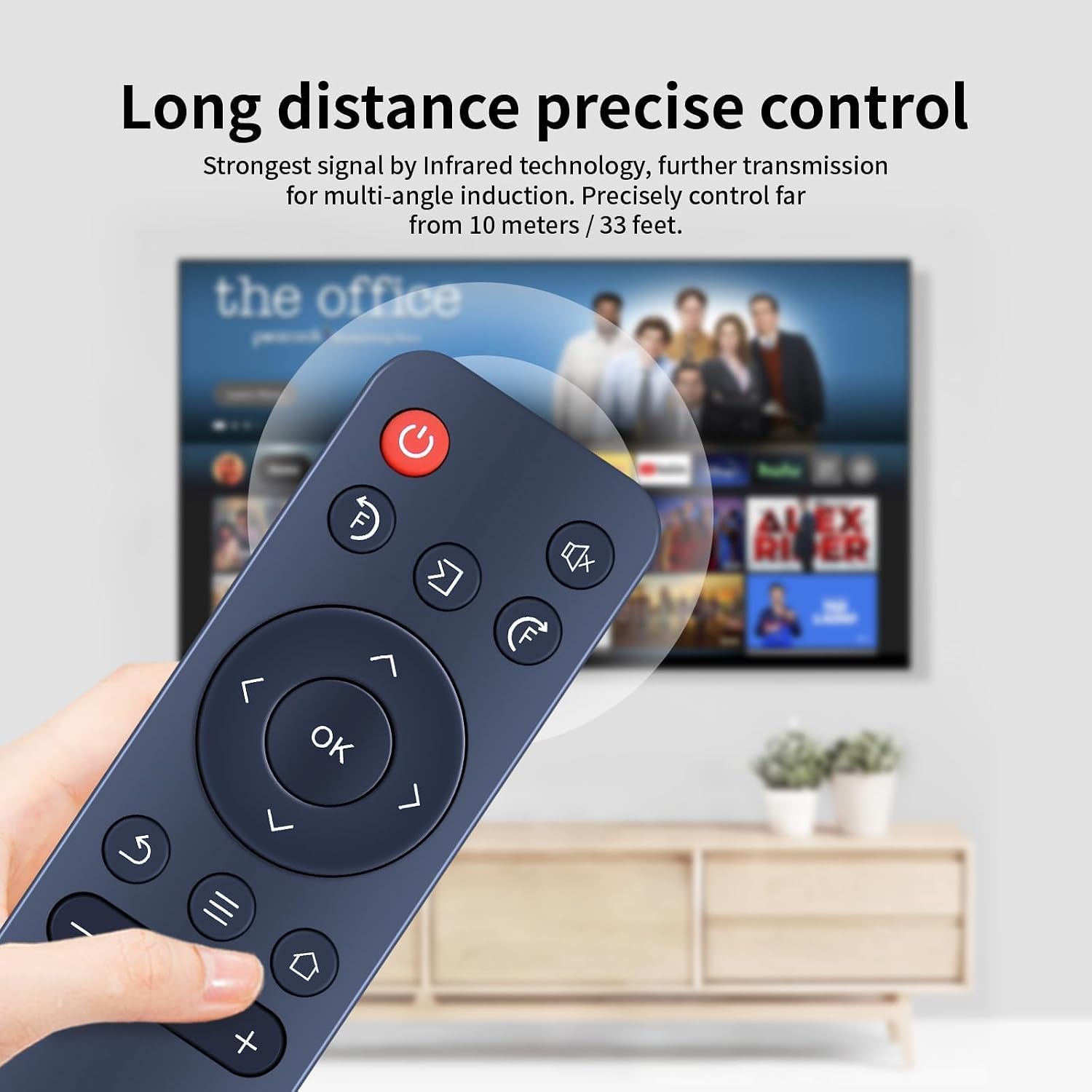 Thumbnail 4 de TCNOUMT replacement remote control for Agreago, VANKYO and Wimius mini projectors