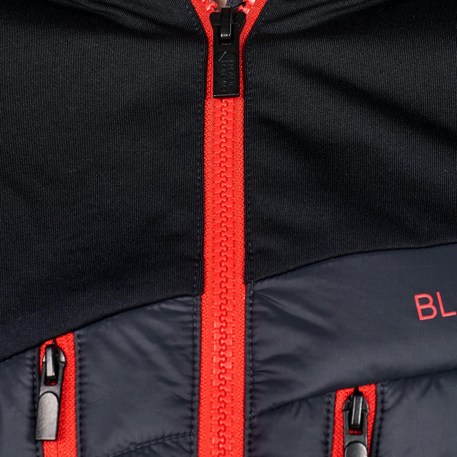 Detalle de Black Crevice Veste de randonnée à ski pour homme – Coupe-vent et imperméable, 100% nylon/88% polyester et 12% élasthanne