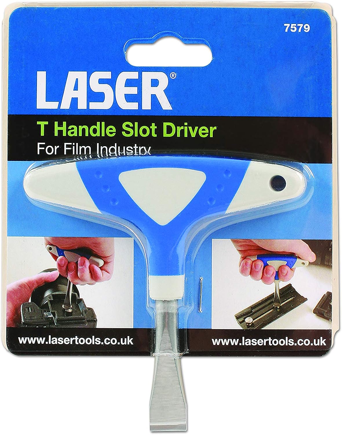 Detalle de Laser 7579 T-Handle Slot Driver for Film Industry