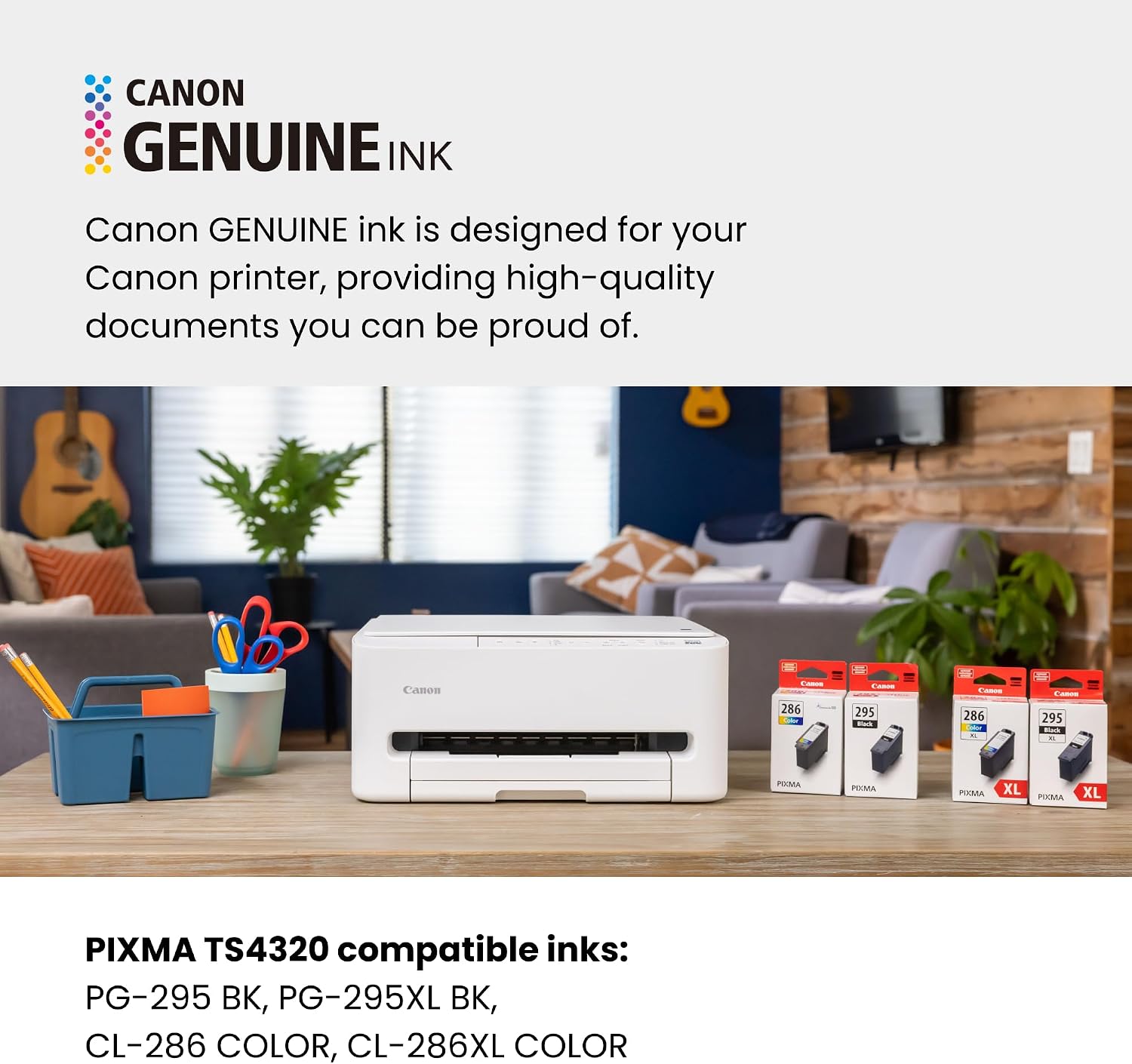 Thumbnail 5 de Canon PIXMA TS4320 Wireless Color Inkjet Printer