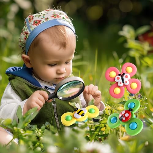 Thumbnail 8 de ALASOU Suction Cup Spinner: Airplane Travel Toy for Toddlers