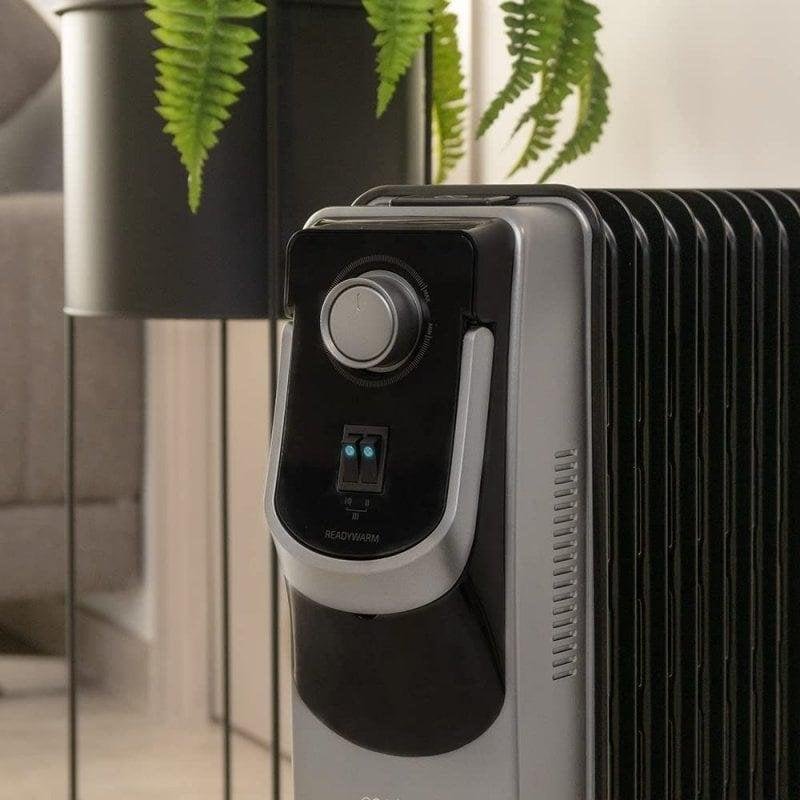 Detalle 2 de Cecotec ReadyWarm 11000 Space 360 Black: Radiador de Aceite 11 Elementos 2500 W